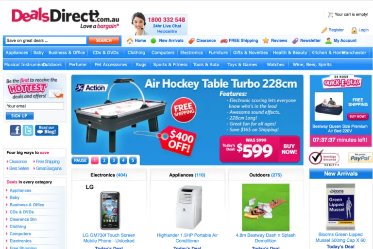 2008 – DealsDirect