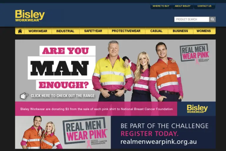 2010 – Bisley Workwear (B2B)